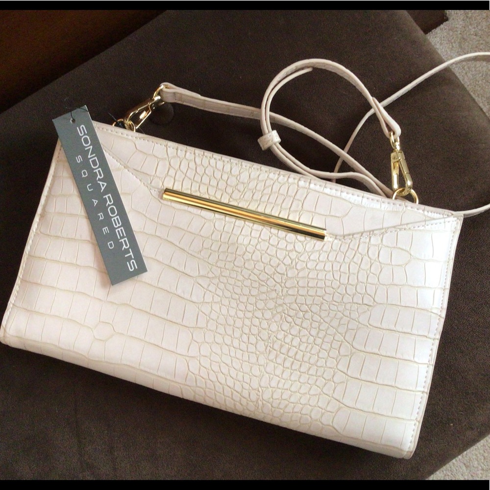 Sondra Robert’s Crossbody/Clutch, New With Tags